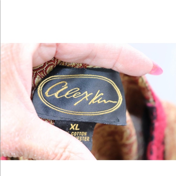 Vintage 1980's/90's Patchwork Tapestry Jacket - Picture 4 of 4